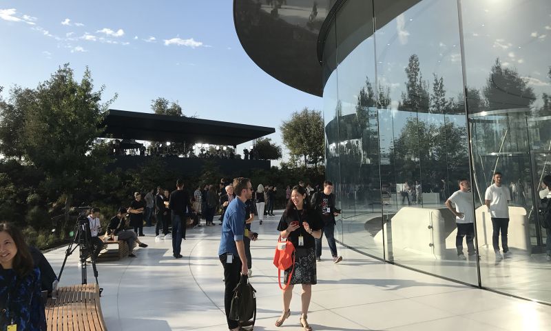 Steve Jobs Theater is klaar voor de nieuwe iPhones