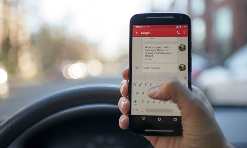 'Appen achter stuur even zwaar bestraffen als drank'