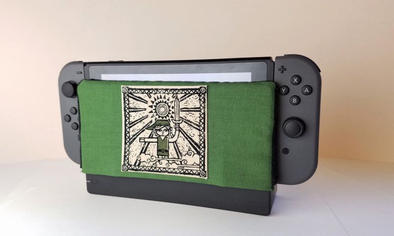 Krassen op scherm van Nintendo Switch? Doe een sok om je dock