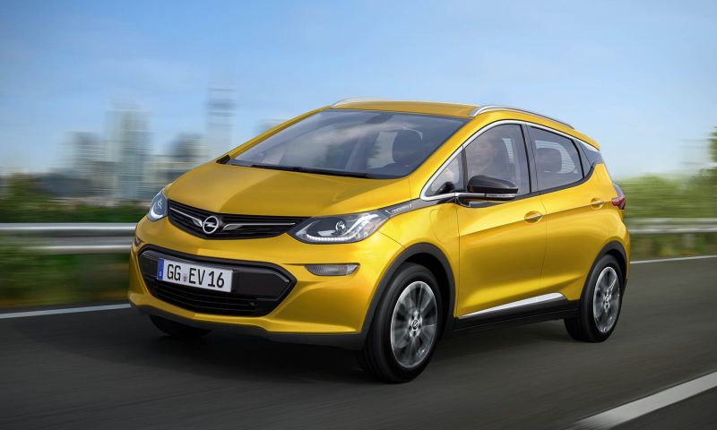 Opvolger Opel Ampera wordt 100% elektrisch