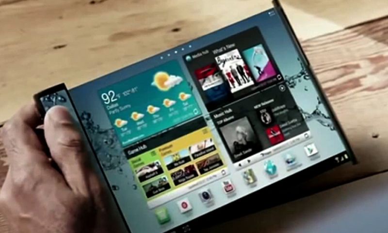 Samsung belooft opvouwbare schermen en ultra hd