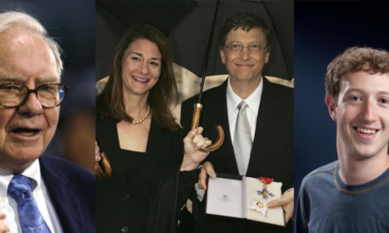 Waarom 122 miljardairs de helft van hun geld weggeven