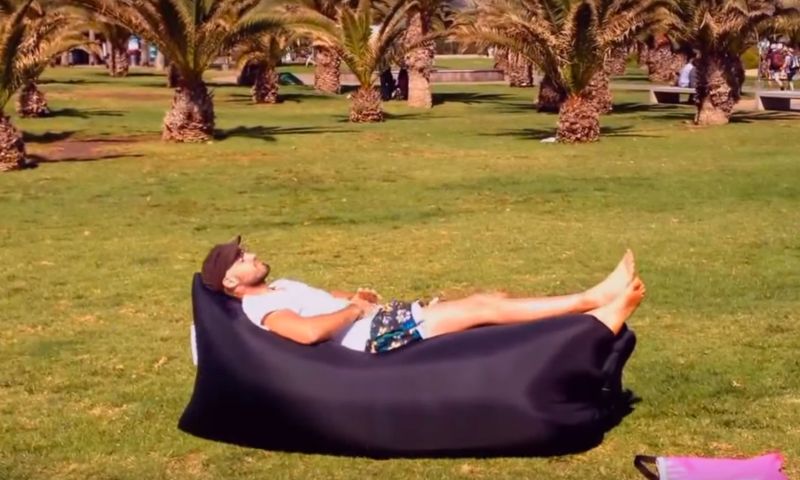 Luchtzak om op te chillen