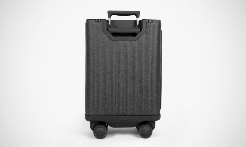 Rolkoffer laadt al rollend powerbank op