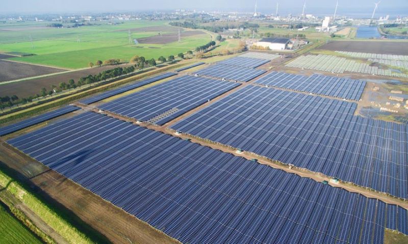 Zonnepark Delfzijl levert stroom aan Google-datacenter