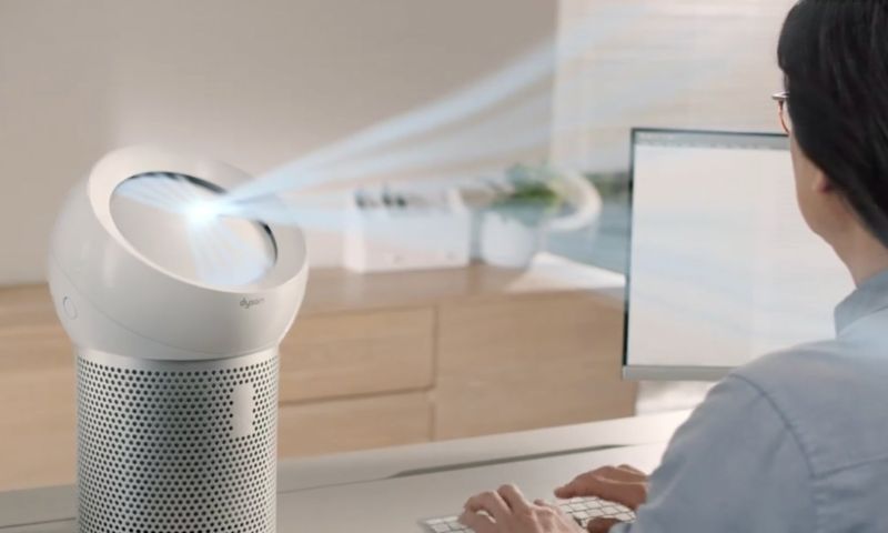 Dyson nieuwste ventilator blaast gereinigde lucht op je gezicht