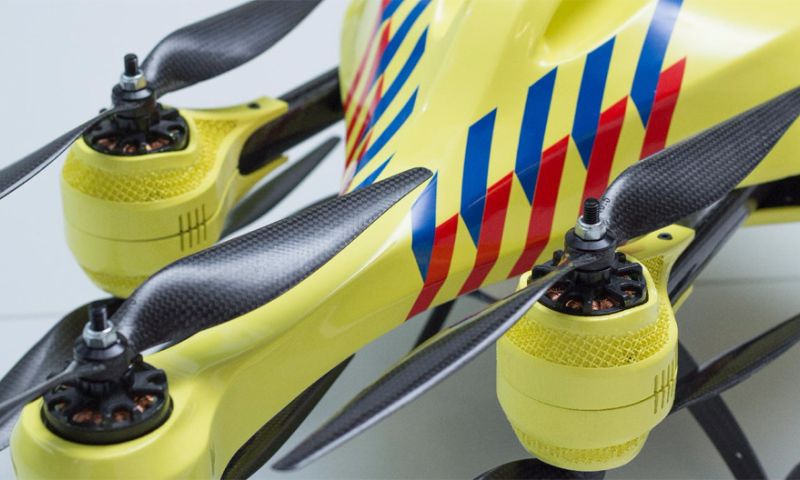 Defibrillator-drone vier keer sneller dan ambulance