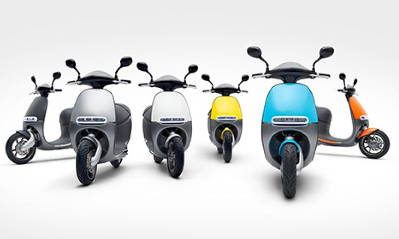 De Gogoro-smartscooter komt ook naar Amsterdam