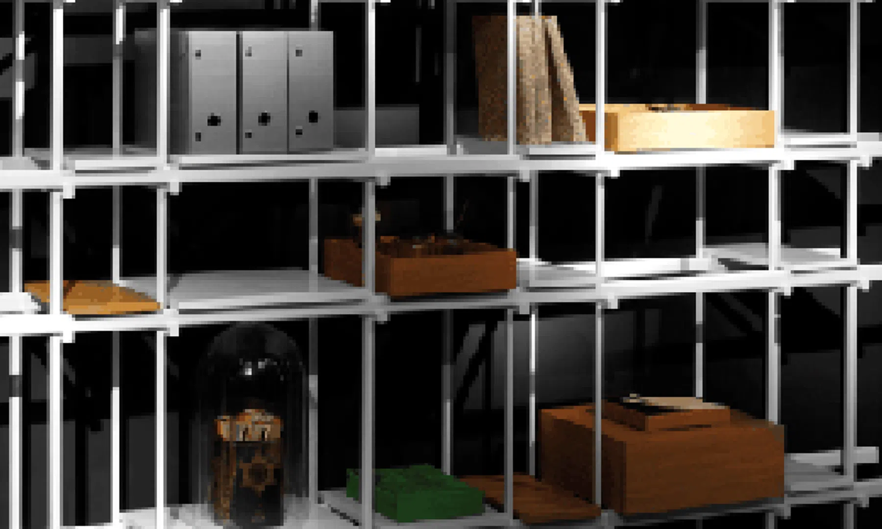 Design van de bovenste plank