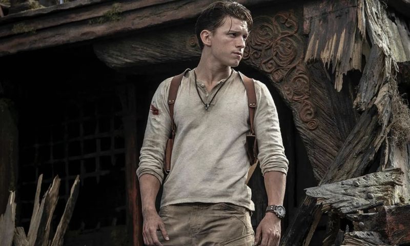 uncharted film trailer sony playstation nathan drake tom holland 10 februari