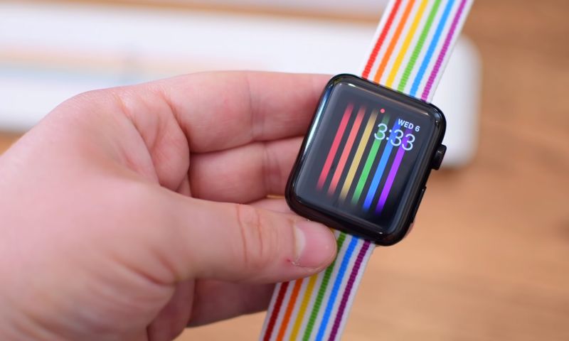 Pride-regenboog op Apple Watch niet zichtbaar in Rusland