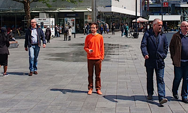 Standing-app: uit protest ergens gaan staan