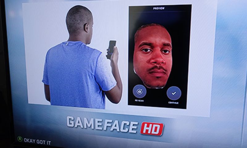 Zo scant NBA Live je gezicht met een smartphone-app