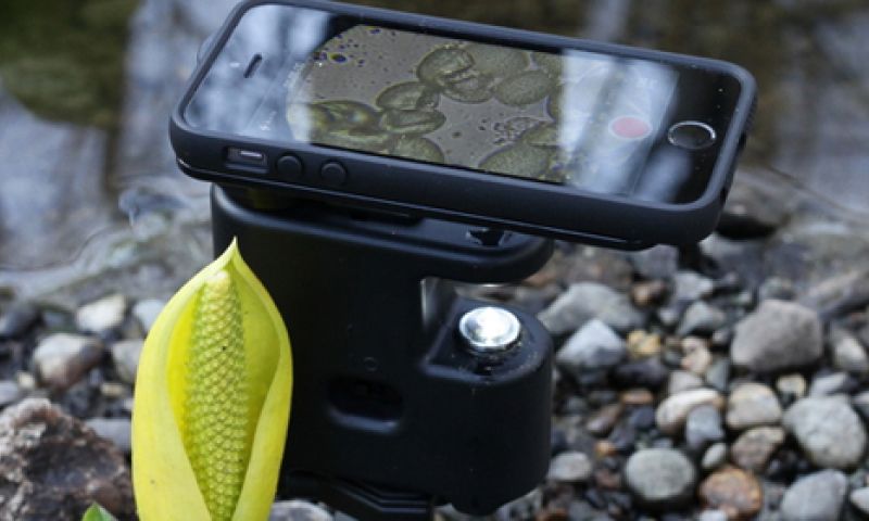 Maak een microscoop van je smartphone met MicrobeScope