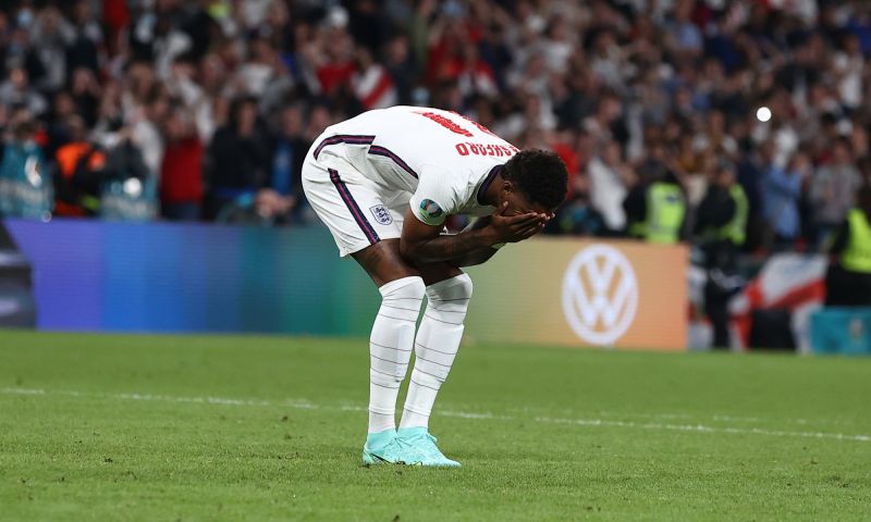 instagram racistische berichten engeland voetbal italië finale ek Bukayo Saka Marcus Rashford Jadon Sancho