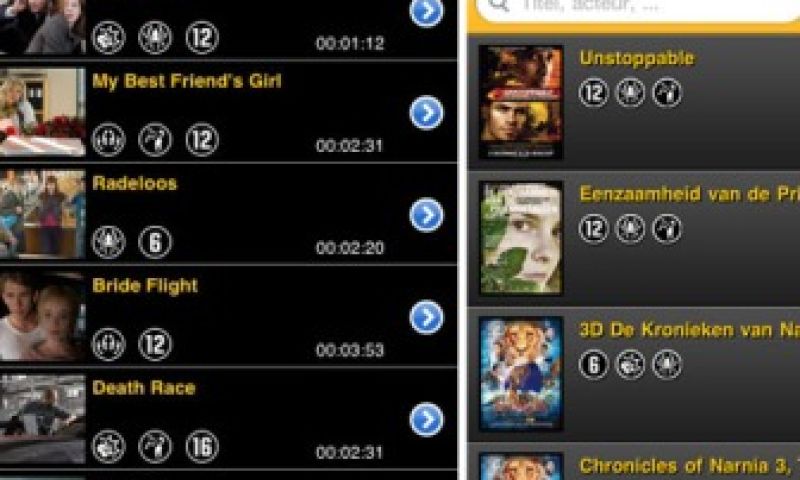 Bioscoopkaartje Pathe nu te koop via iPhone