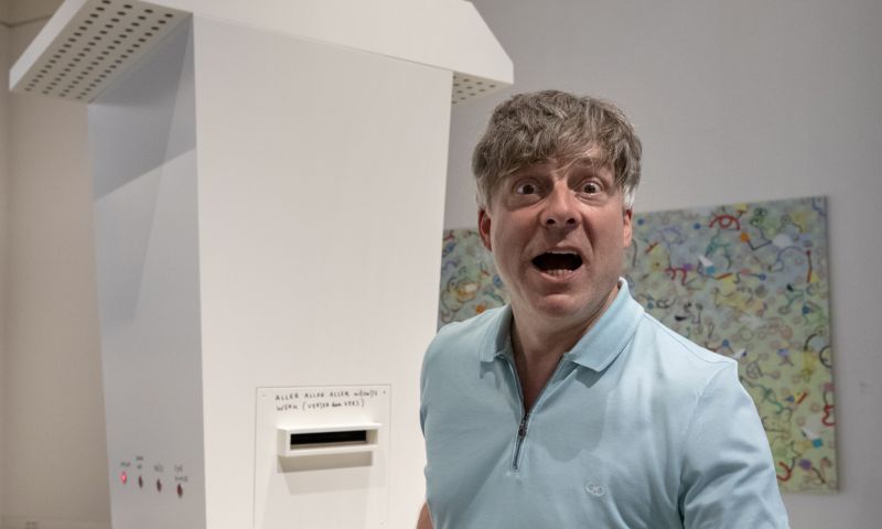 Robot Kamagurka vertelt moppen