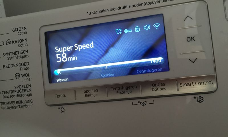Eerste indruk: Wasjes draaien met een app