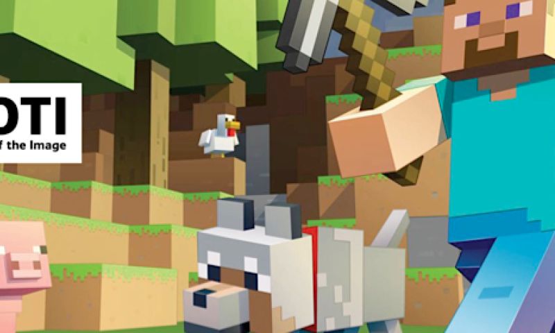 Minecraften in het museum