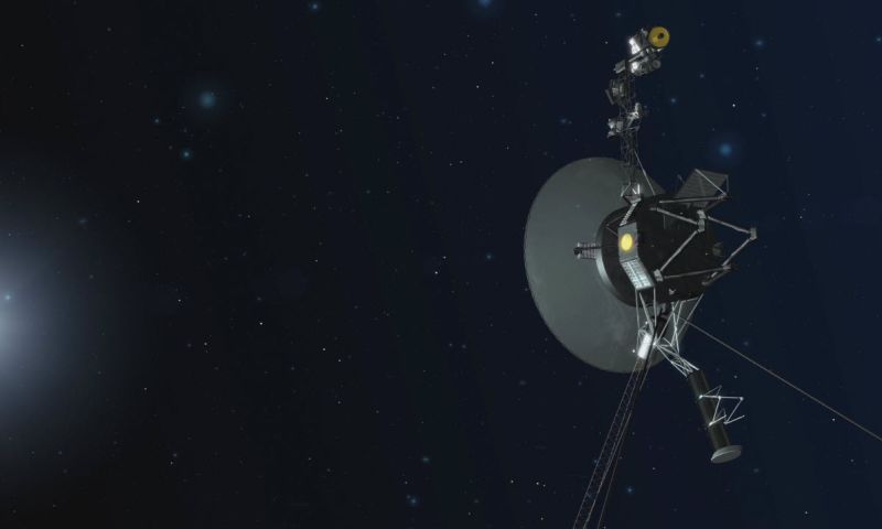 Voyager 2-sonde stuurt eerste bericht van buiten zonnestelsel