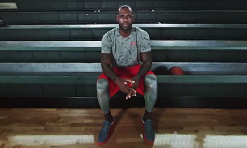 Kijk, LeBron, zo werkt 360-graden-video dus niet