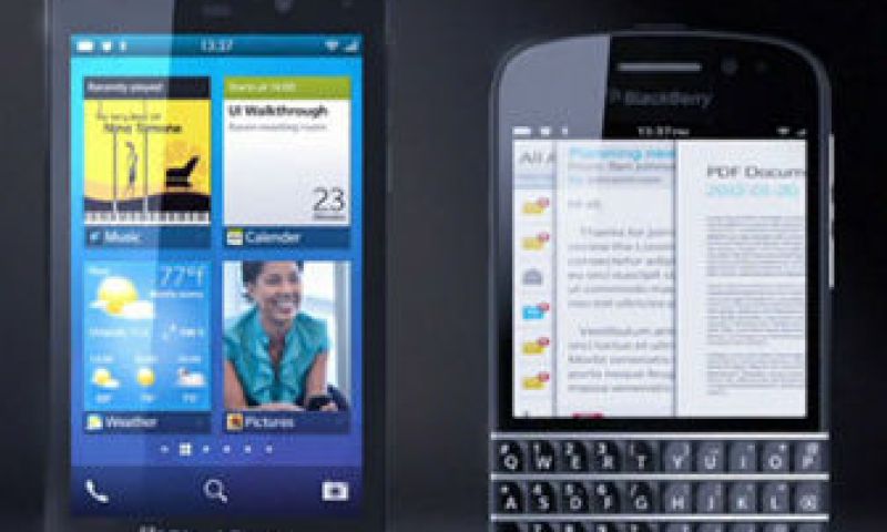 Zo zien de eerste Blackberry 10-toestellen er uit