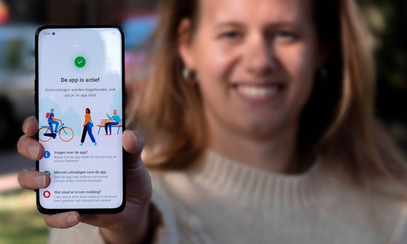 Corona-app bereikt grote groep die buiten onderzoek GGD valt