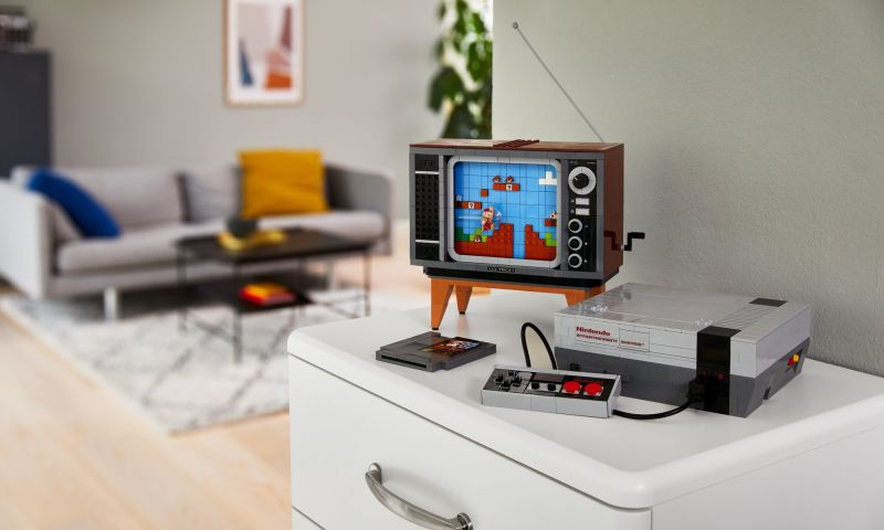 LEGO Nintendo NES set spelcomputer