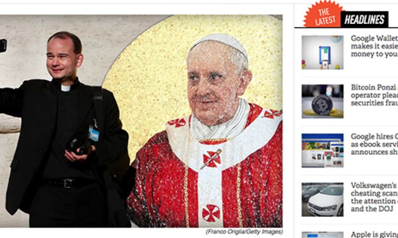 Foto Nederlandse @mediapriester wereld over door iPhone 6S