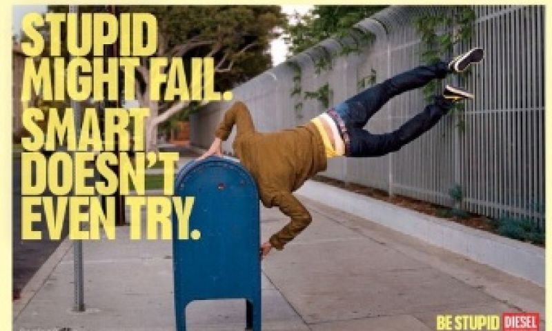 Diesel zoekt stomme mensen