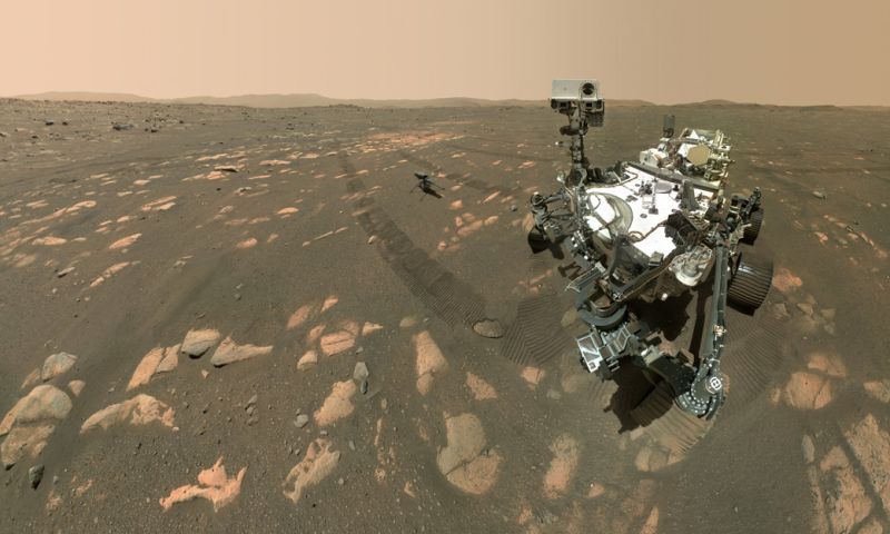 Marsrover Perseverance NASA Mars ruimtevaart