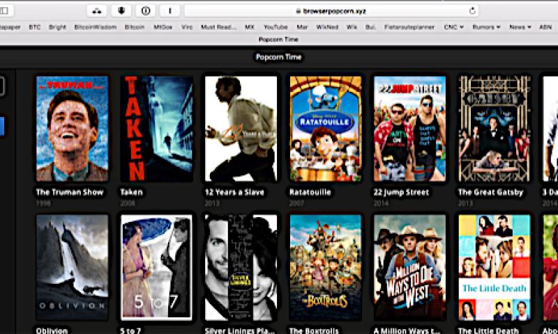 'Popcorn Time in je browser' al offline, maker kapt ermee