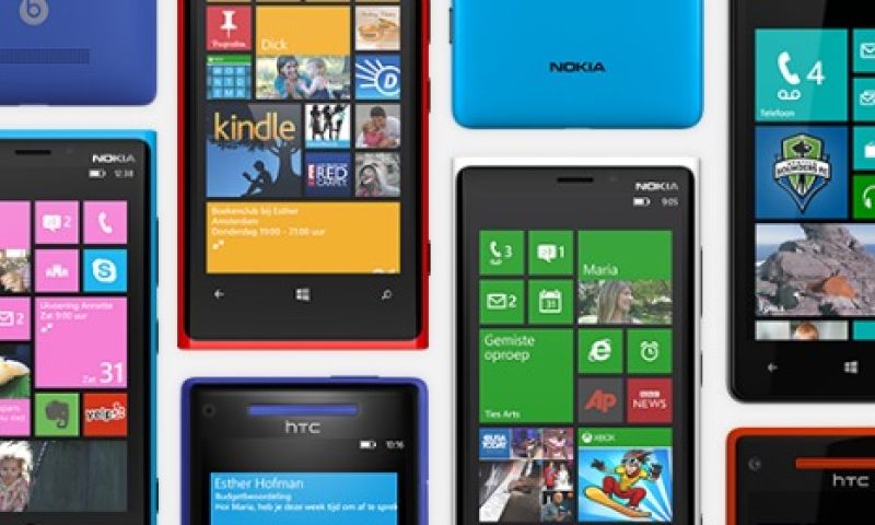Windows Phone in Italië groter dan iOS