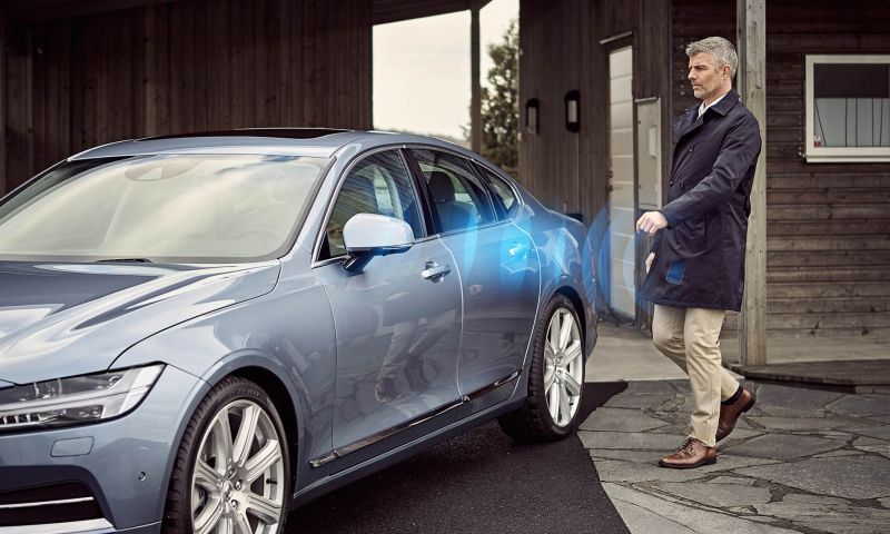 Volvo zegt doei tegen de autosleutel
