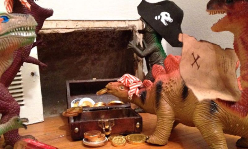 Speelgoed-dino’s komen tot leven