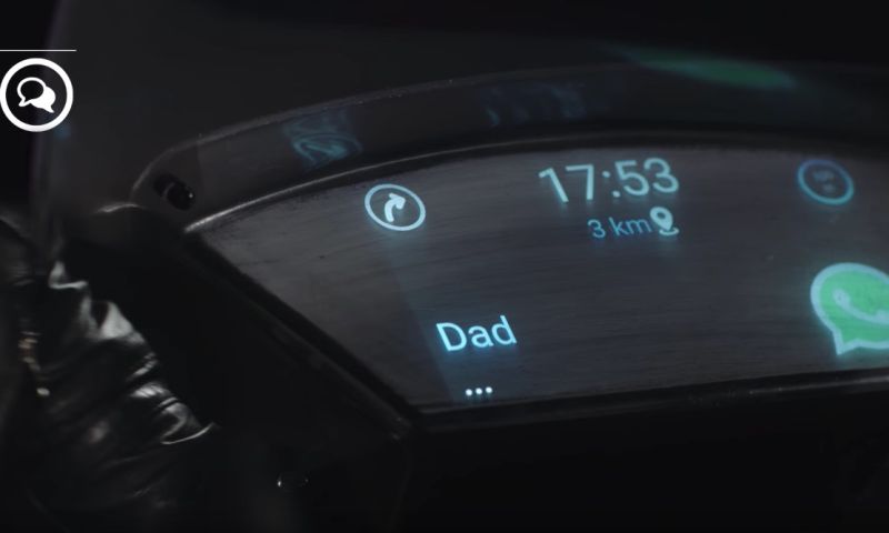 Samsung werkt aan motordisplay voor telefoonmeldingen