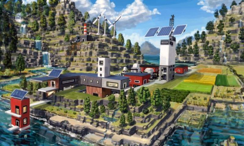 In deze Minecraft-achtige game moet je samenwerken om te overleven