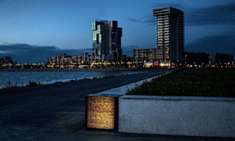 Lichtdoorlatend beton in Rotterdam