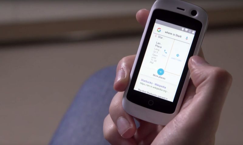 Kleinste 4G-smartphone is grote hit op Kickstarter