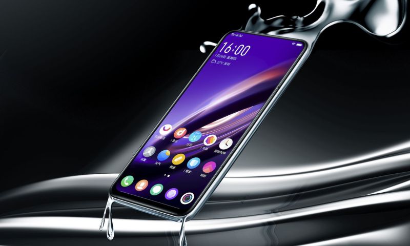 vivo apex 2019 smartphone concept zonder knoppen en poorten