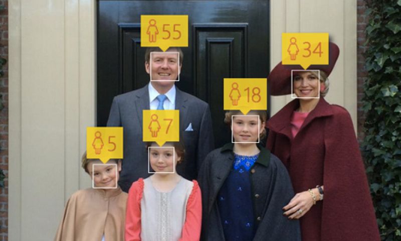 Maxima is 34 jaar en Amalia al 18, volgens deze Microsoft-tool