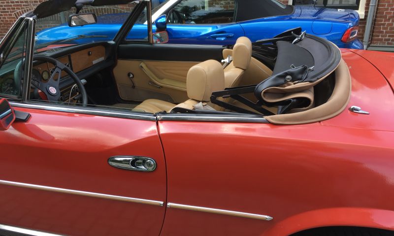 Duurtest Fiat 124 Spider: throwback naar 1979
