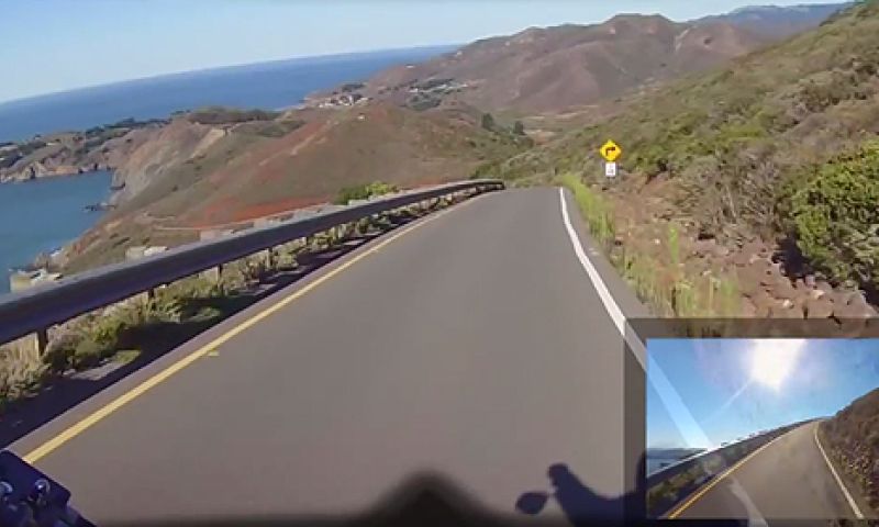 Motor glass: een motorhelm met ingebouwd schermpje