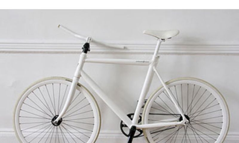 Smalle fiets stalt makkelijk