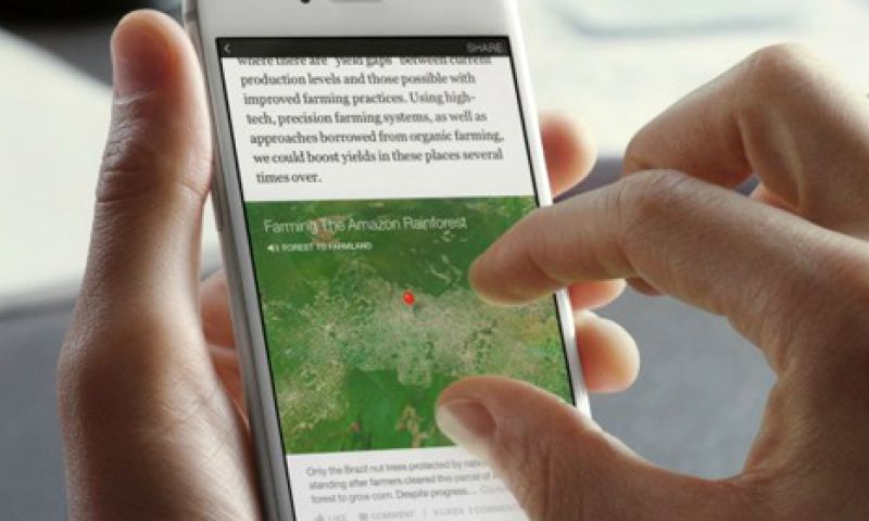 Nu ook artikelen Nederlandse media direct via Facebook te lezen