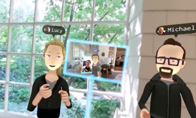 Video: Mark Zuckerberg toont toffe sociale VR-app