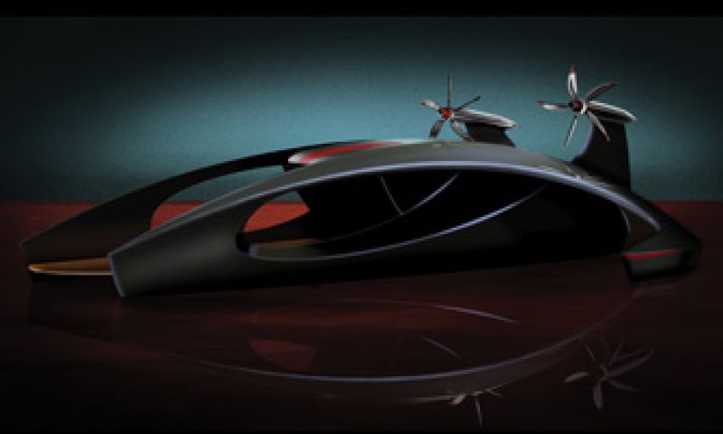 Ekranoplan terug uit Koude Oorlog