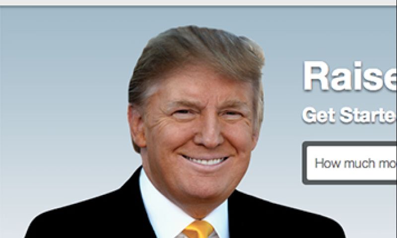 Donald Trump start crowdfundingplatform