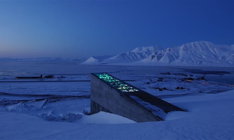 Onaantastbare wereldzaadbank onder water