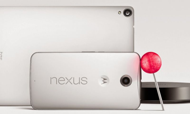 Google onthult: Android Lollipop, Nexus 6 en Nexus 9